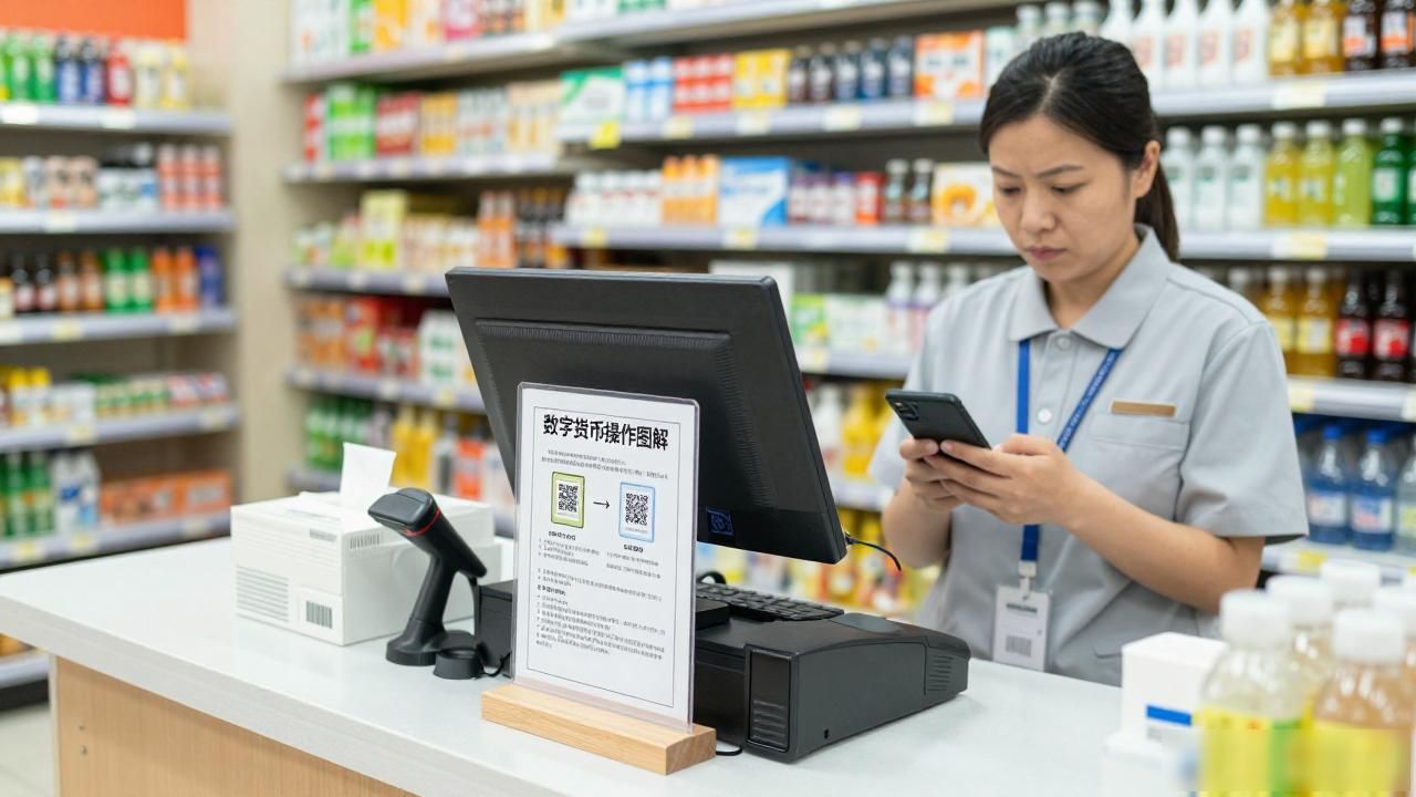 手机到底能不能收数字货币？我开了三个月的小超市，来聊聊真实感受