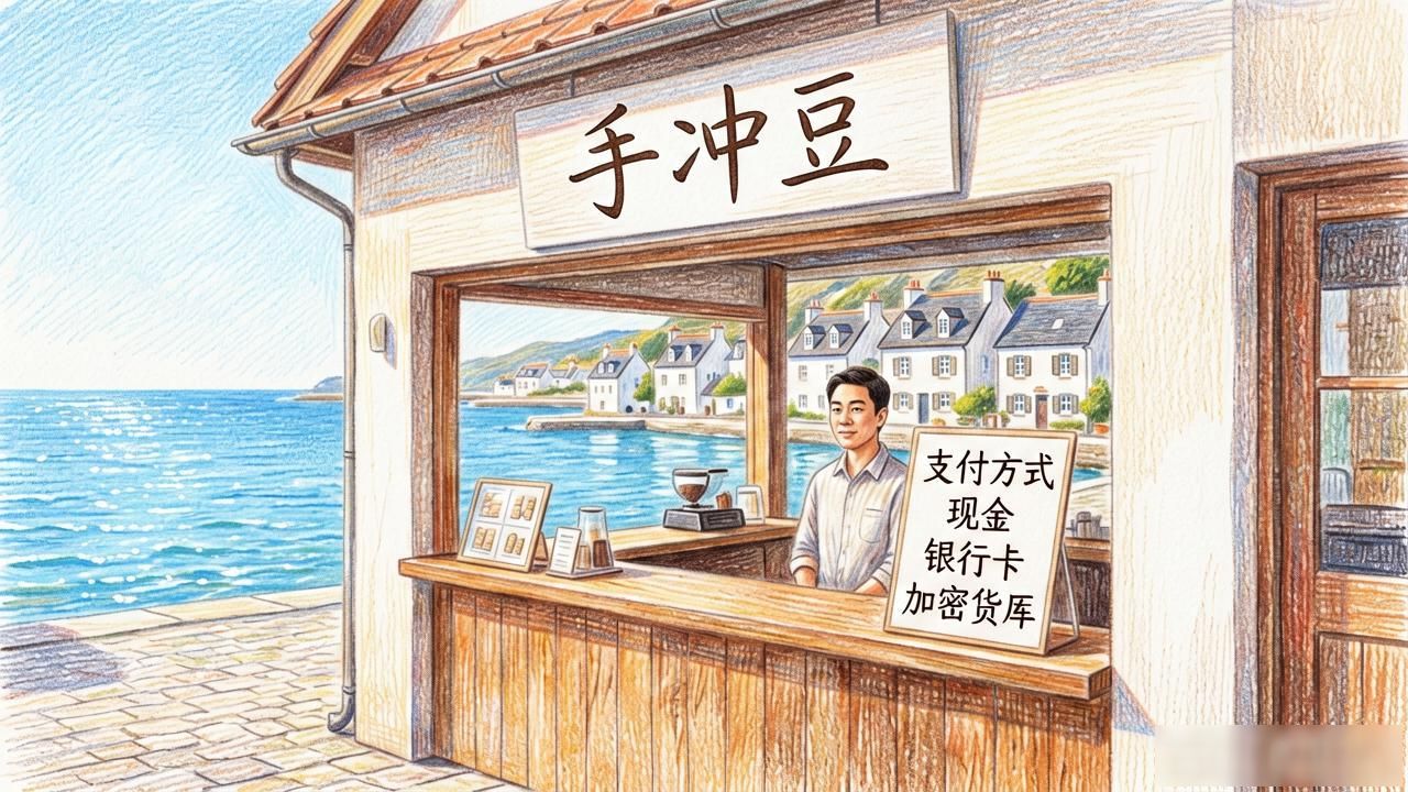 数字货币偏僻地方_滨海小镇咖啡店支持加密货币跨境消费_深山偏远山村村民用数字货币完成日常买卖交易