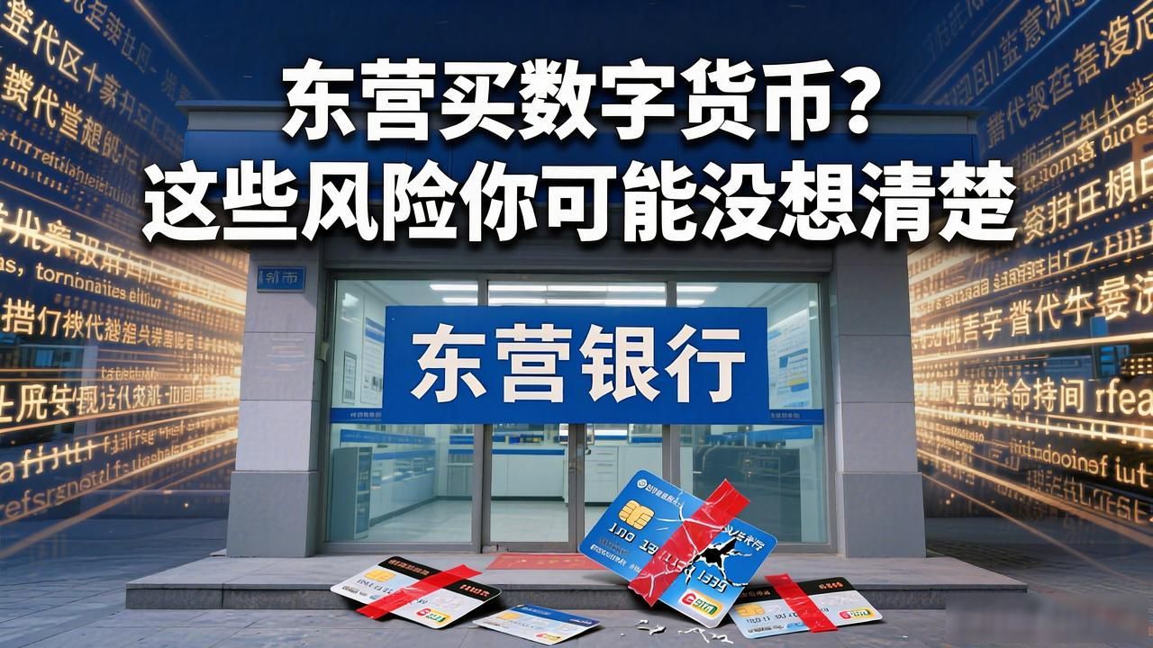 东营买数字货币？这些风险你可能没想清楚