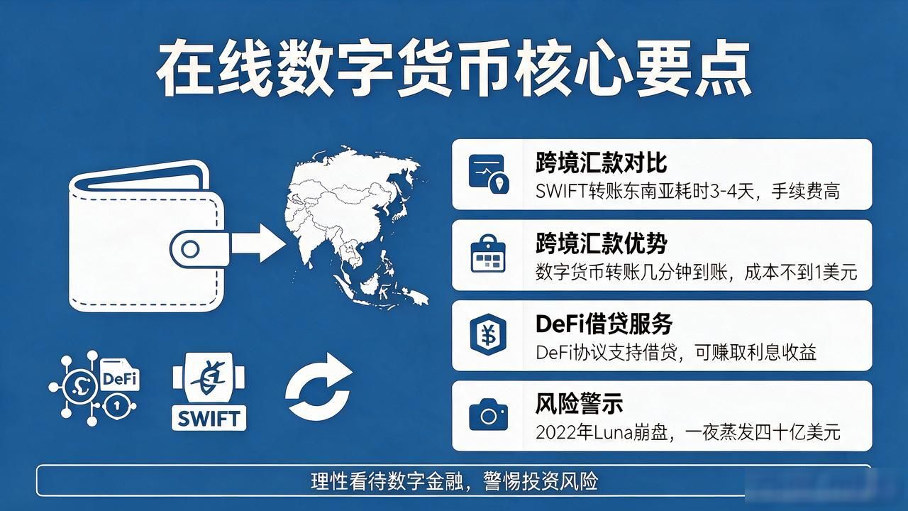 什么是在线数字货币？普通人最该搞明白的几个核心点，别被概念绕晕