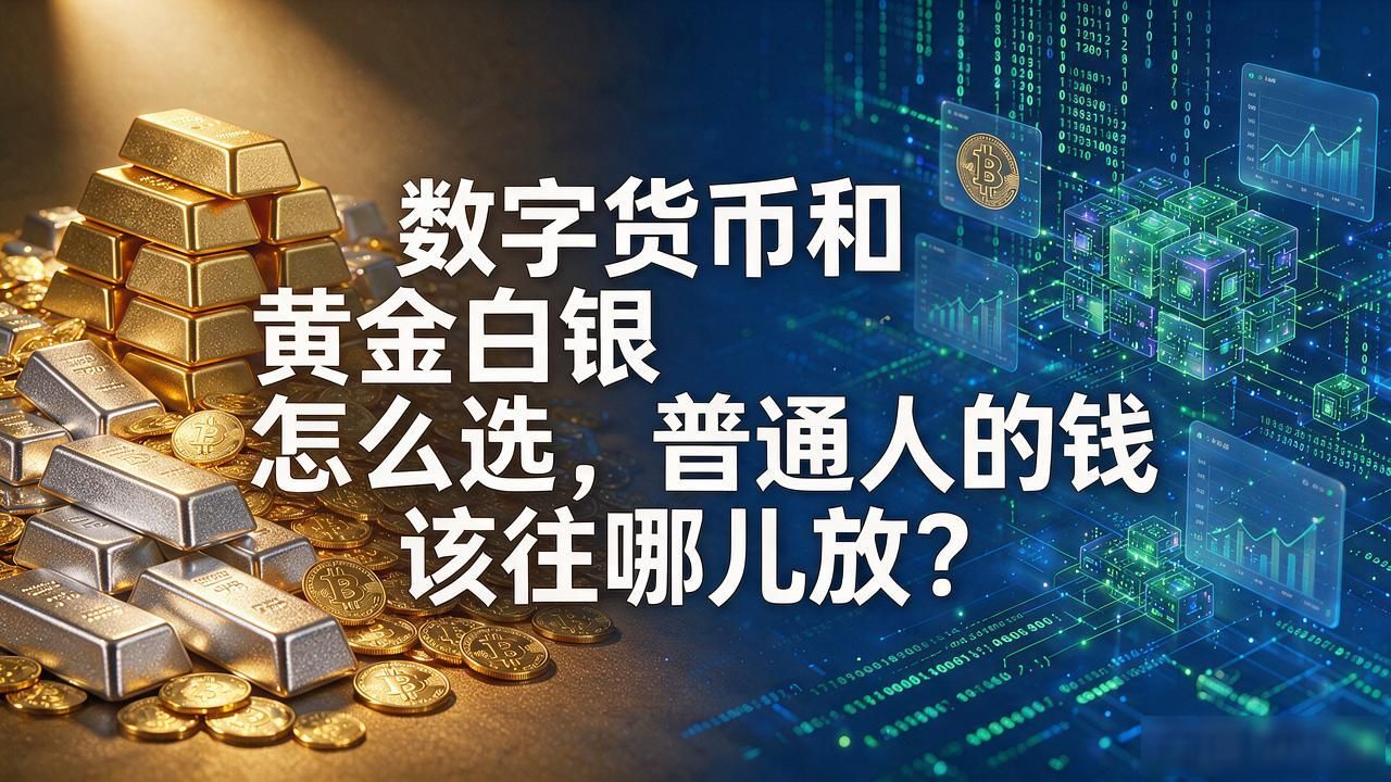 数字货币与黄金白银区别_资产配置建议_数字货币和黄金白银