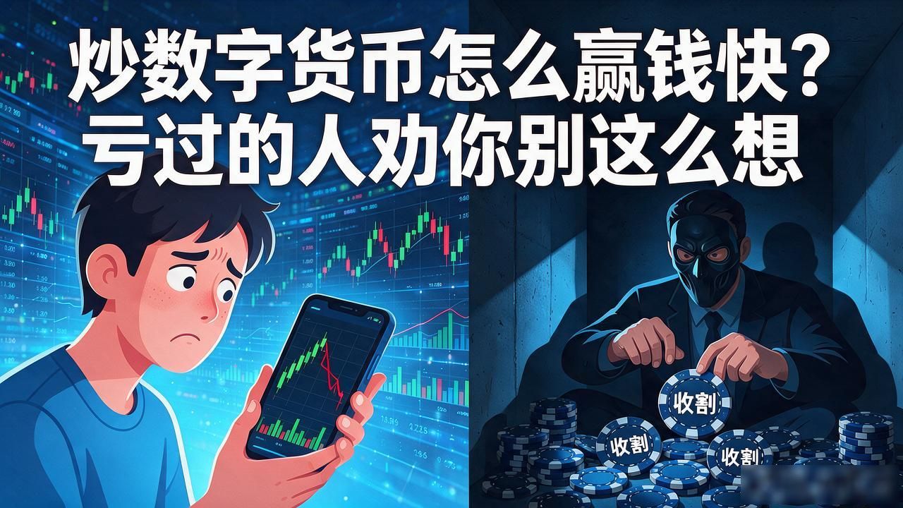 炒数字货币怎么赢钱快？亏过的人劝你别这么想