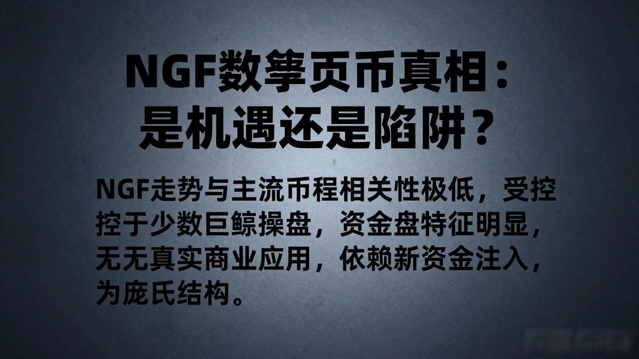 ngf数字货币_NGF数字货币风险_NGF数字货币运作逻辑