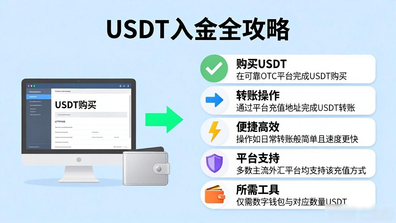 外汇平台用USDT充值的优势_外汇通过数字货币充值_USDT为外汇平台充值的操作流程
