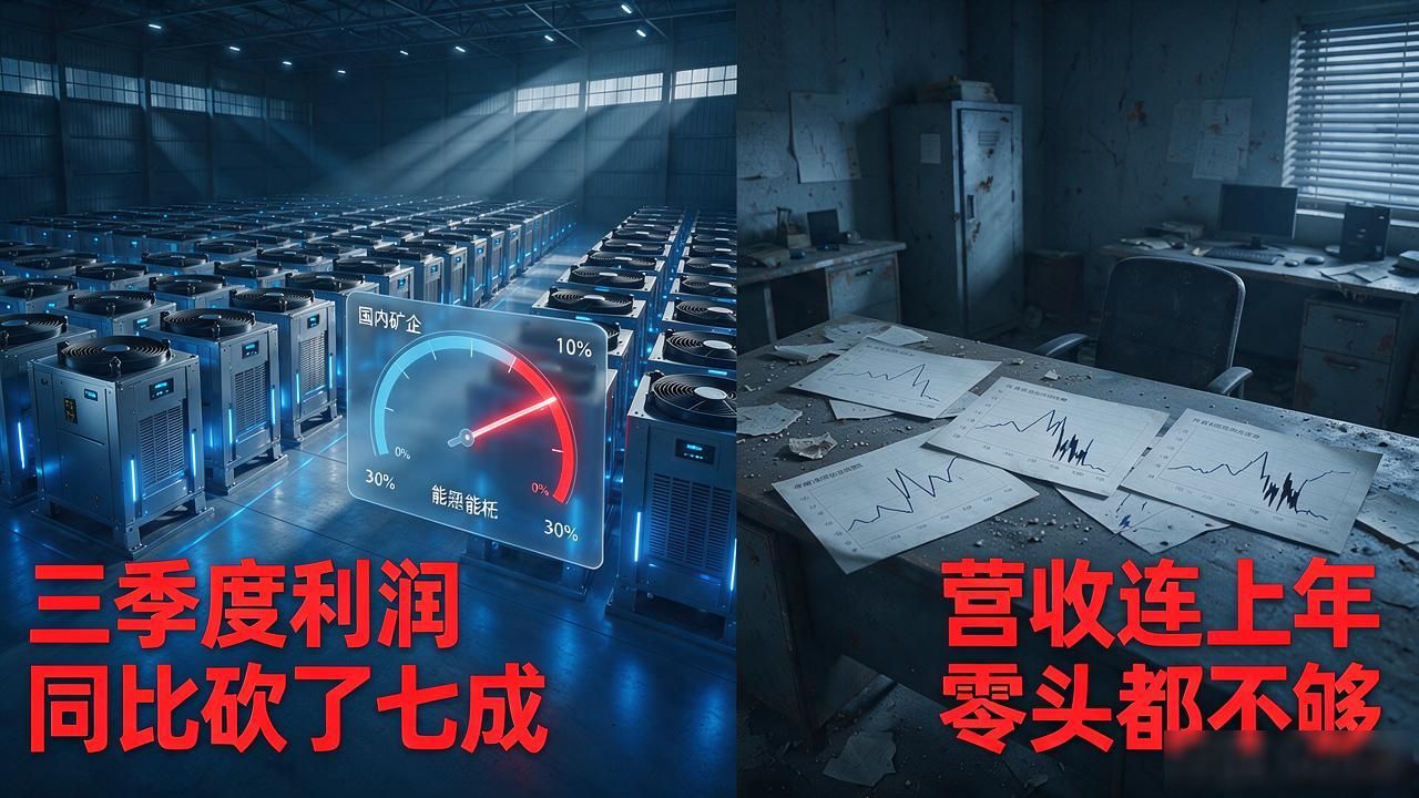 数字货币板块三季报分化原因_头部矿企与尾部公司业绩对比_数字货币三季报分化