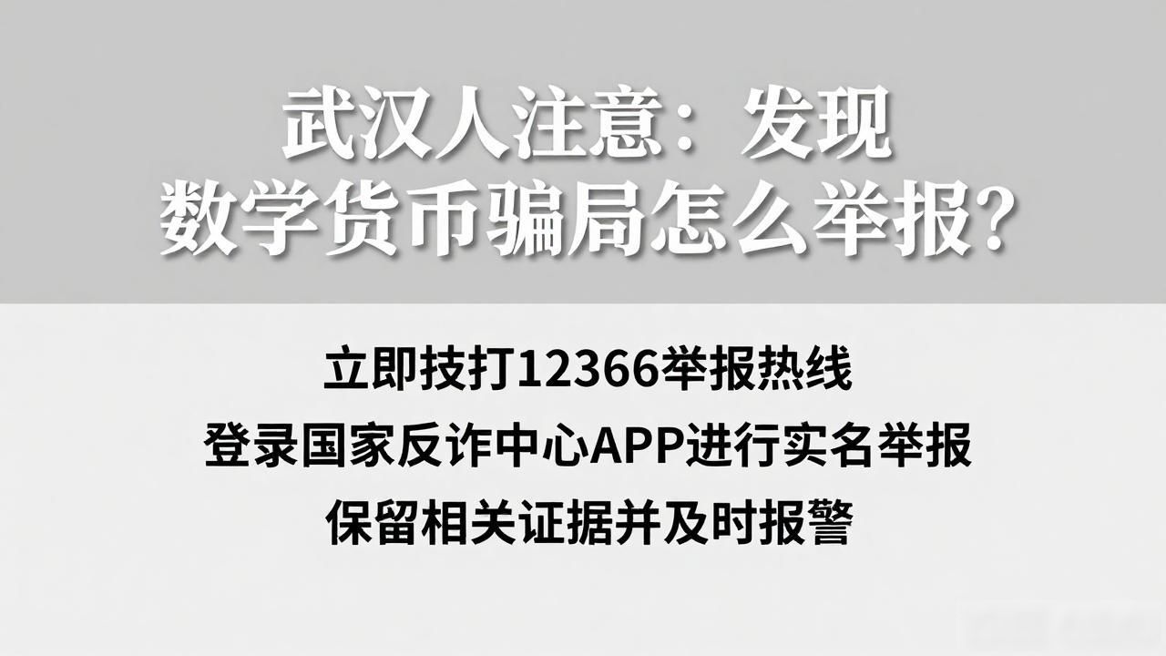 武汉市数字货币举报_数字货币举报_虚拟货币诈骗举报