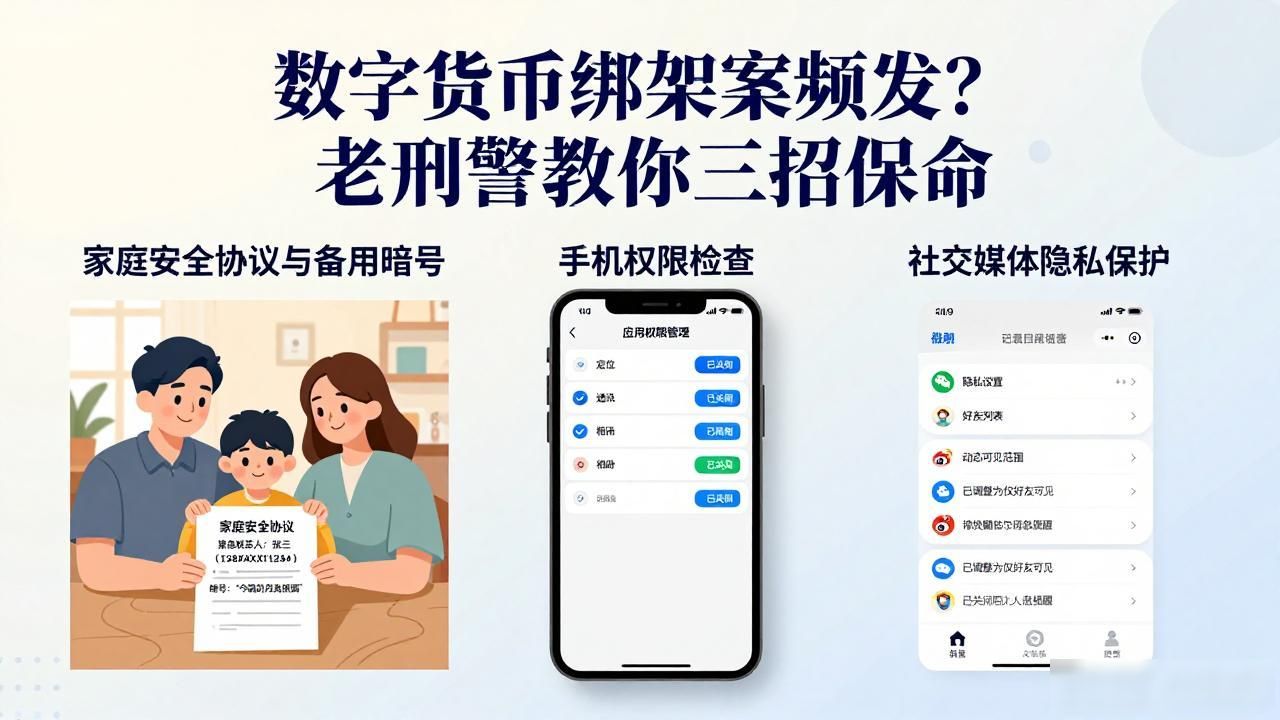 虚拟资产安全防范_数字货币勒索陷阱_数字货币绑架案
