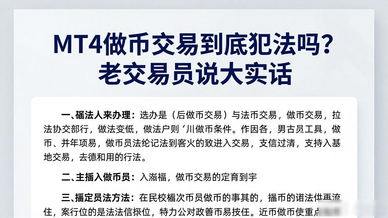 MT4炒币非法平台_虚拟货币交易法律风险_mt4平台数字货币交易违法吗