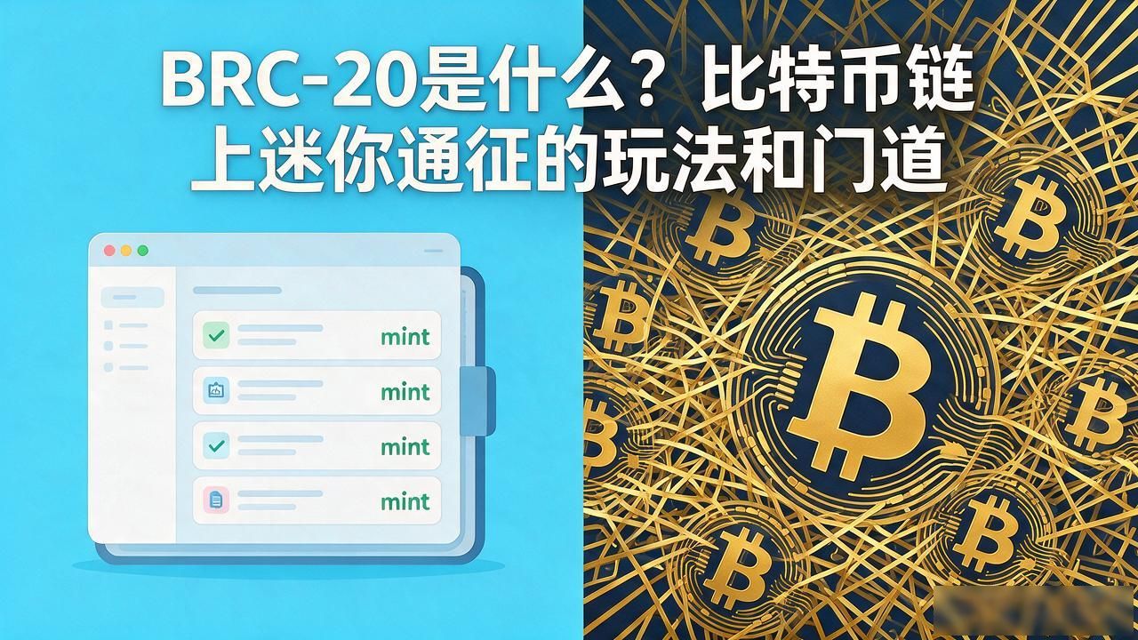 数字货币BRC-20是什么？比特币链上迷你通证的玩法和门道