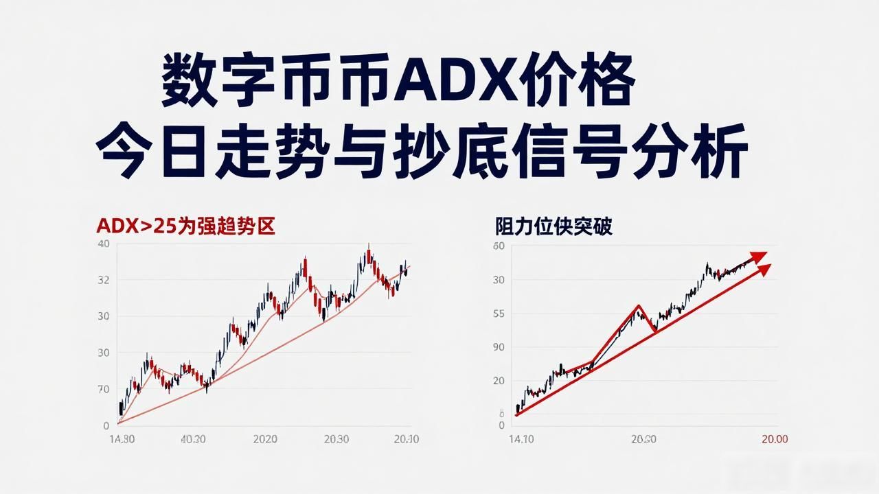 数字货币ADX价格_ADX指标趋势强度_ADX背离变盘阈值