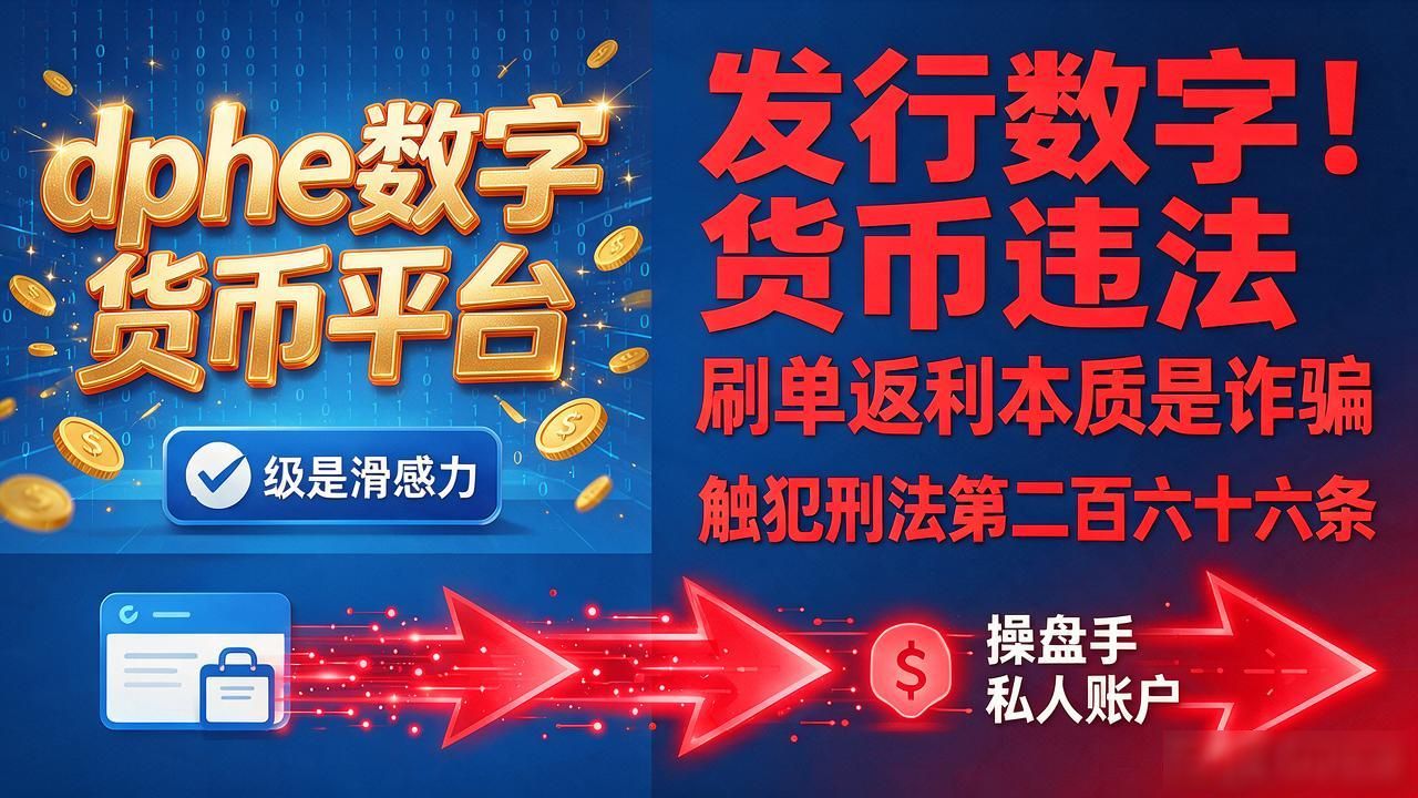 dphe数字货币刷单合法吗？干了三年反诈，我跟你说清楚