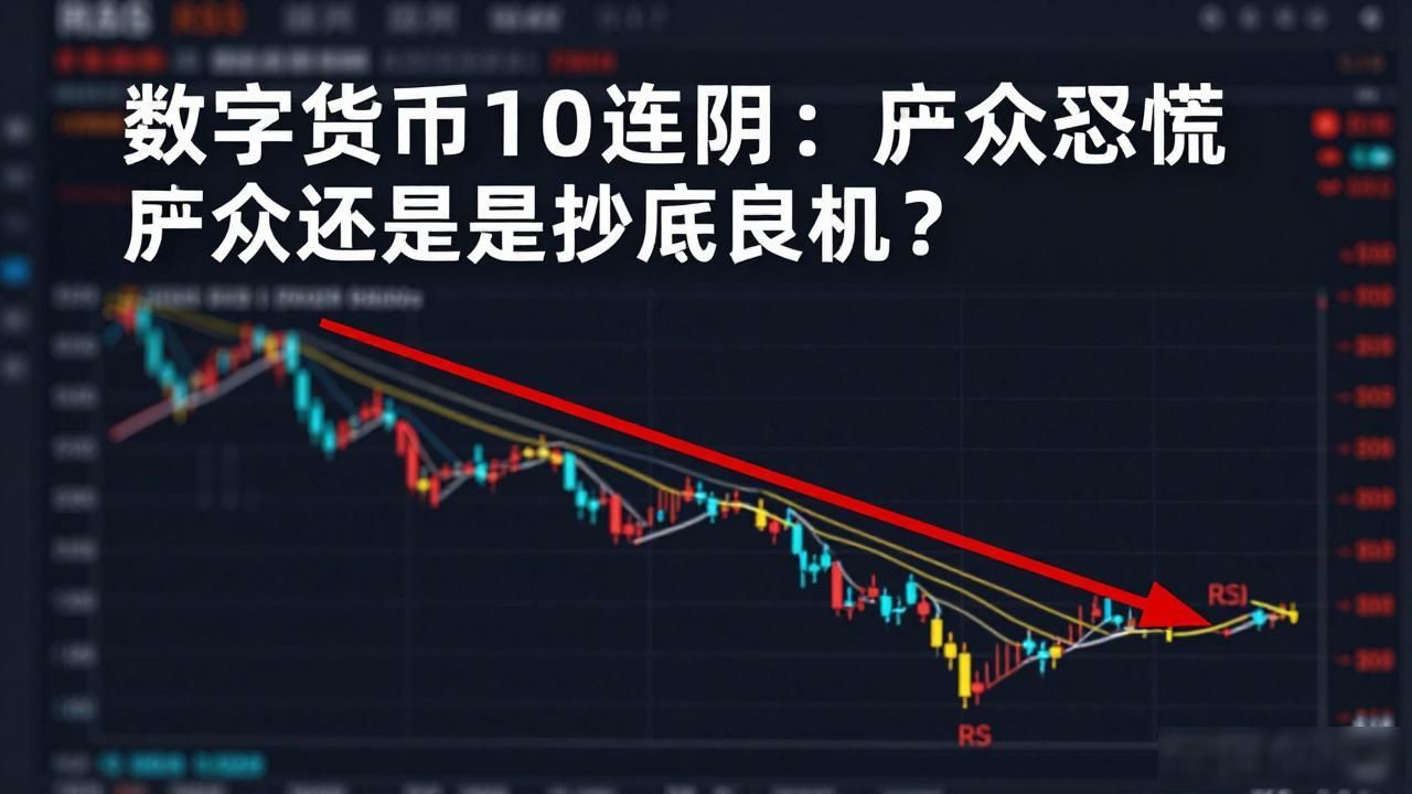 市场情绪低迷监管政策收紧_数字货币日线10连阴_技术性修复寻找底部信号