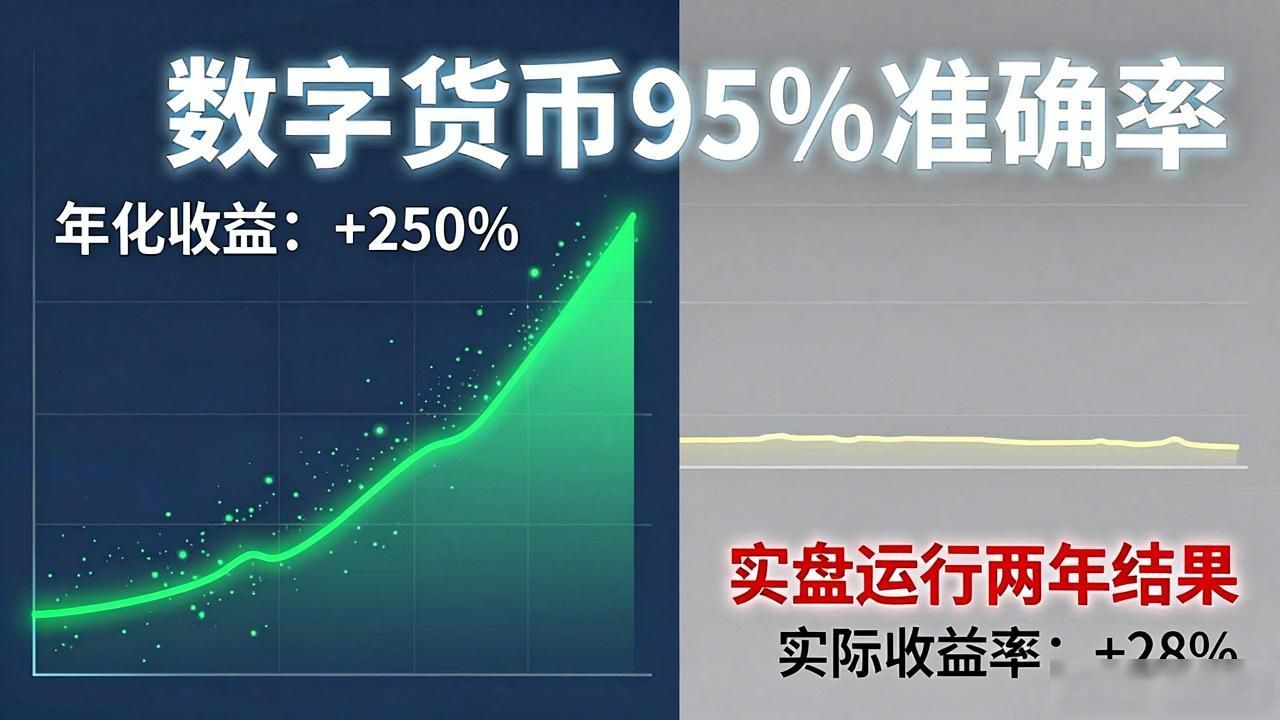数字货币95%准确率_数字货币交易高预测准确率骗局 比特币暴跌行情预测失败 量化交易实盘与回测收益差距