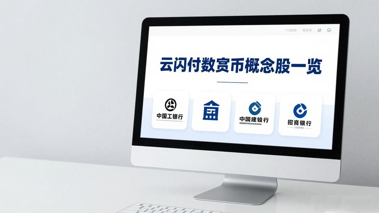 云闪付数字货币概念股一览