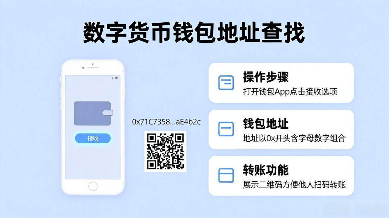 数字货币钱包地址怎么查？一文教你快速找到