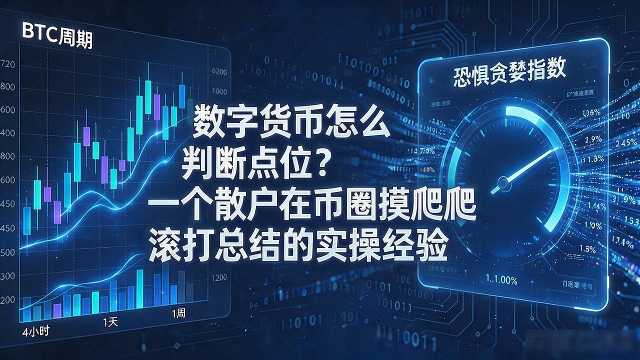 数字货币怎么判断点位？一个散户在币圈摸爬滚打总结的实操经验