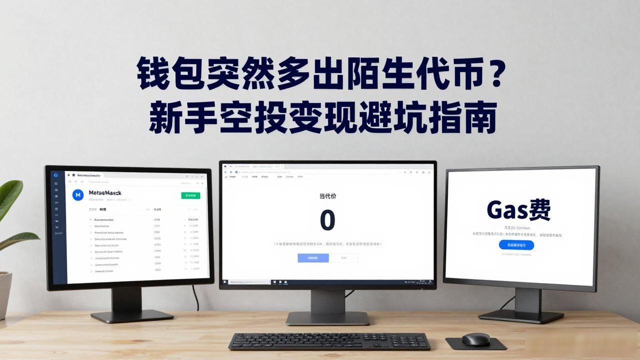 加密货币新手如何处理钱包代币_空投到了一个数字货币_半夜醒来钱包出现陌生代币应对方法
