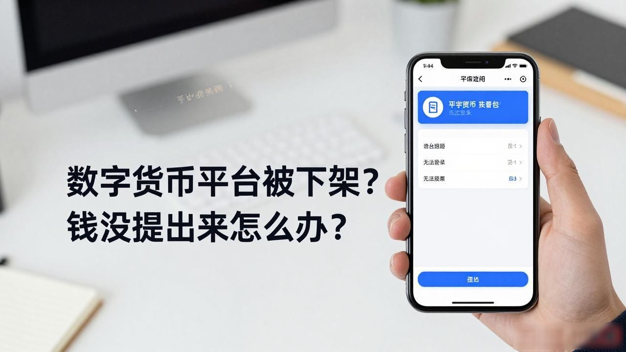 数字货币平台被下架？钱没提出来怎么办？