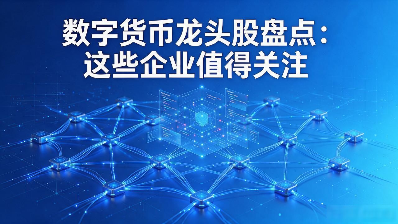 数字货币龙头股盘点：这些企业值得关注