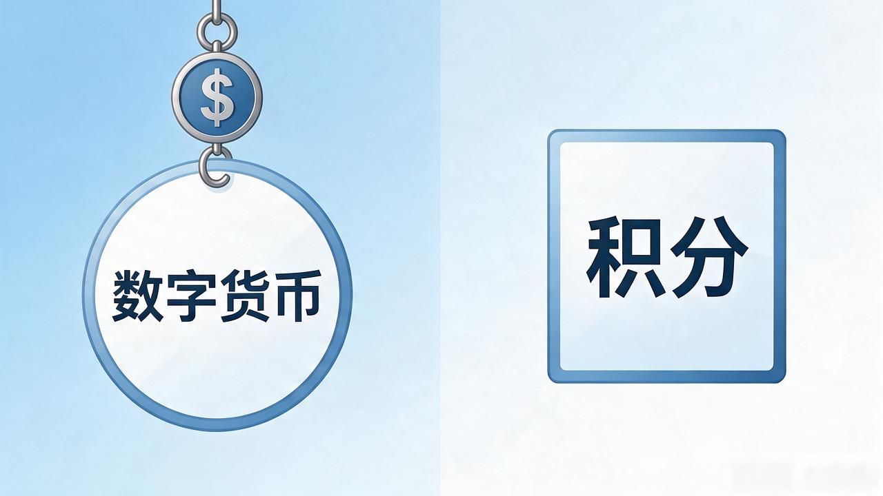 数字货币和积分是一回事吗？一文讲清楚它们的区别