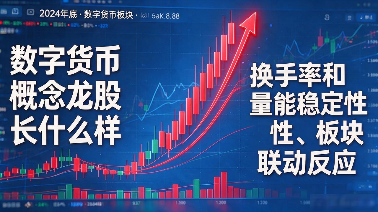 数字货币概念龙股长什么样，我在这个板块泡了五年，说几句实在话