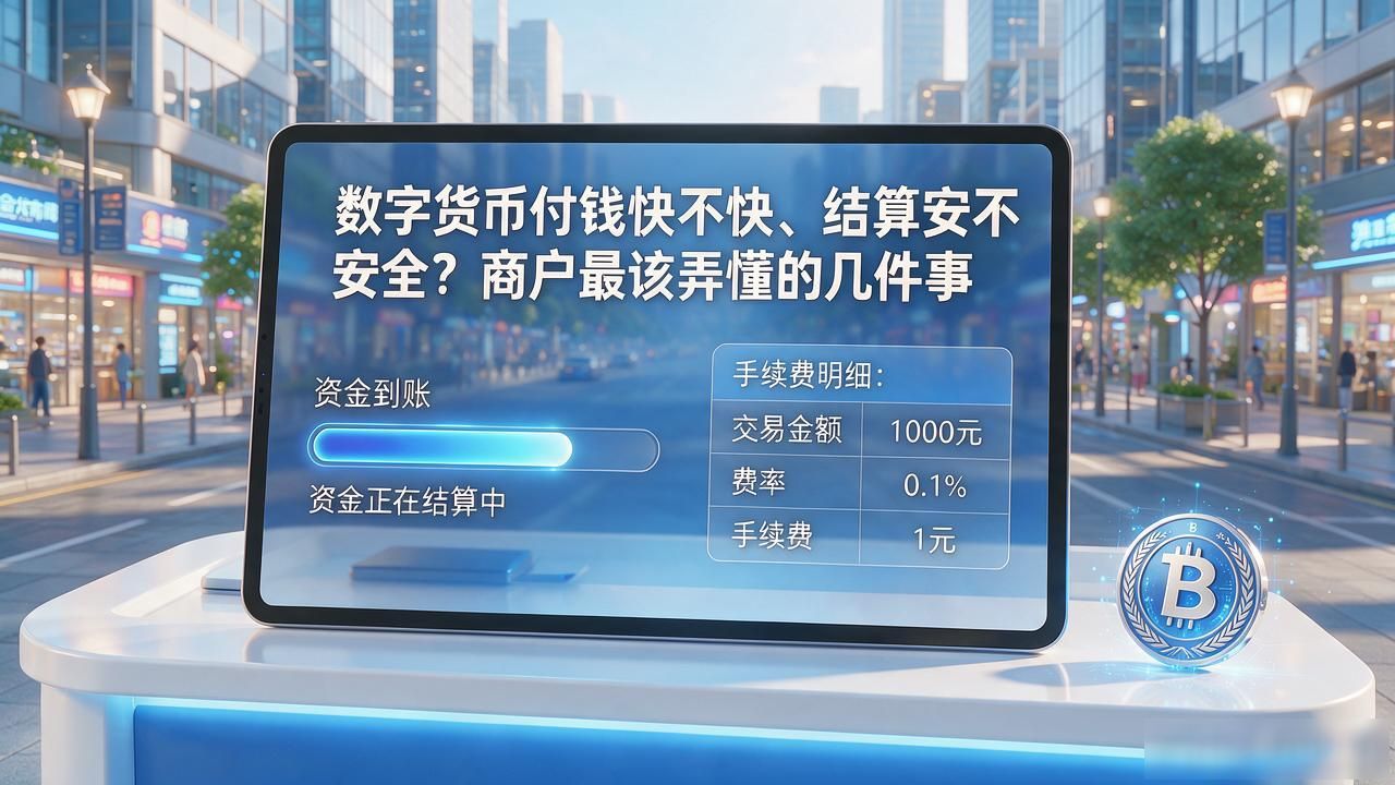 数字货币支付结算方式_数字人民币商户结算到账周期与手续费_数字人民币支付与第三方支付区别