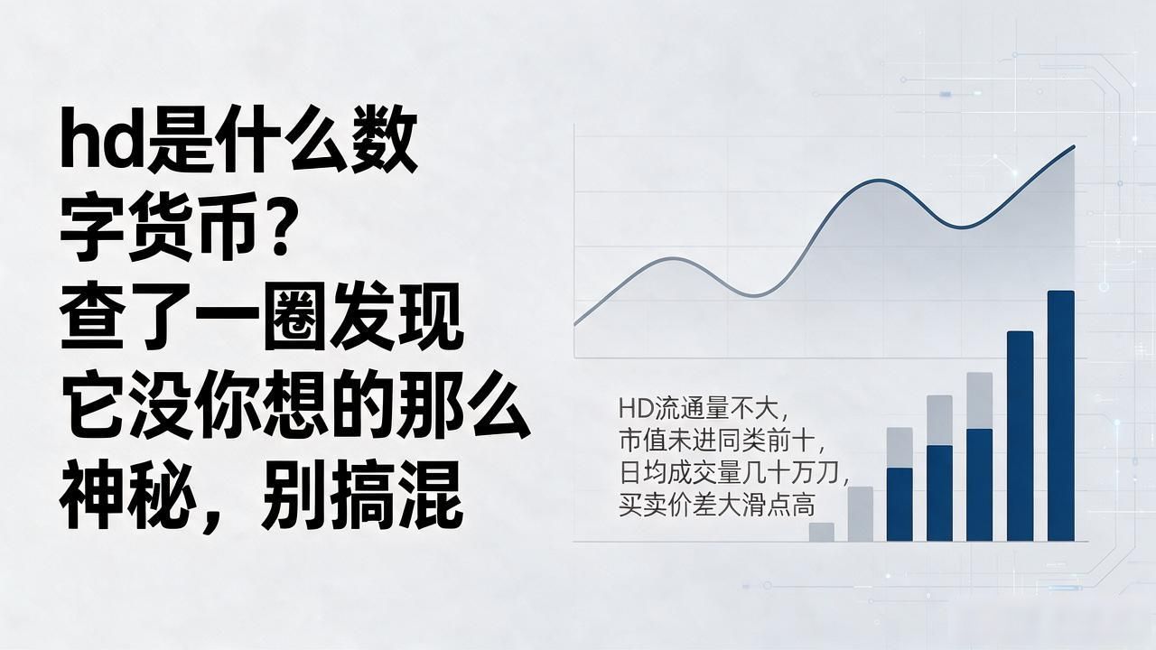 HD项目介绍_HD市值和流动性分析_hd是什么数字货币