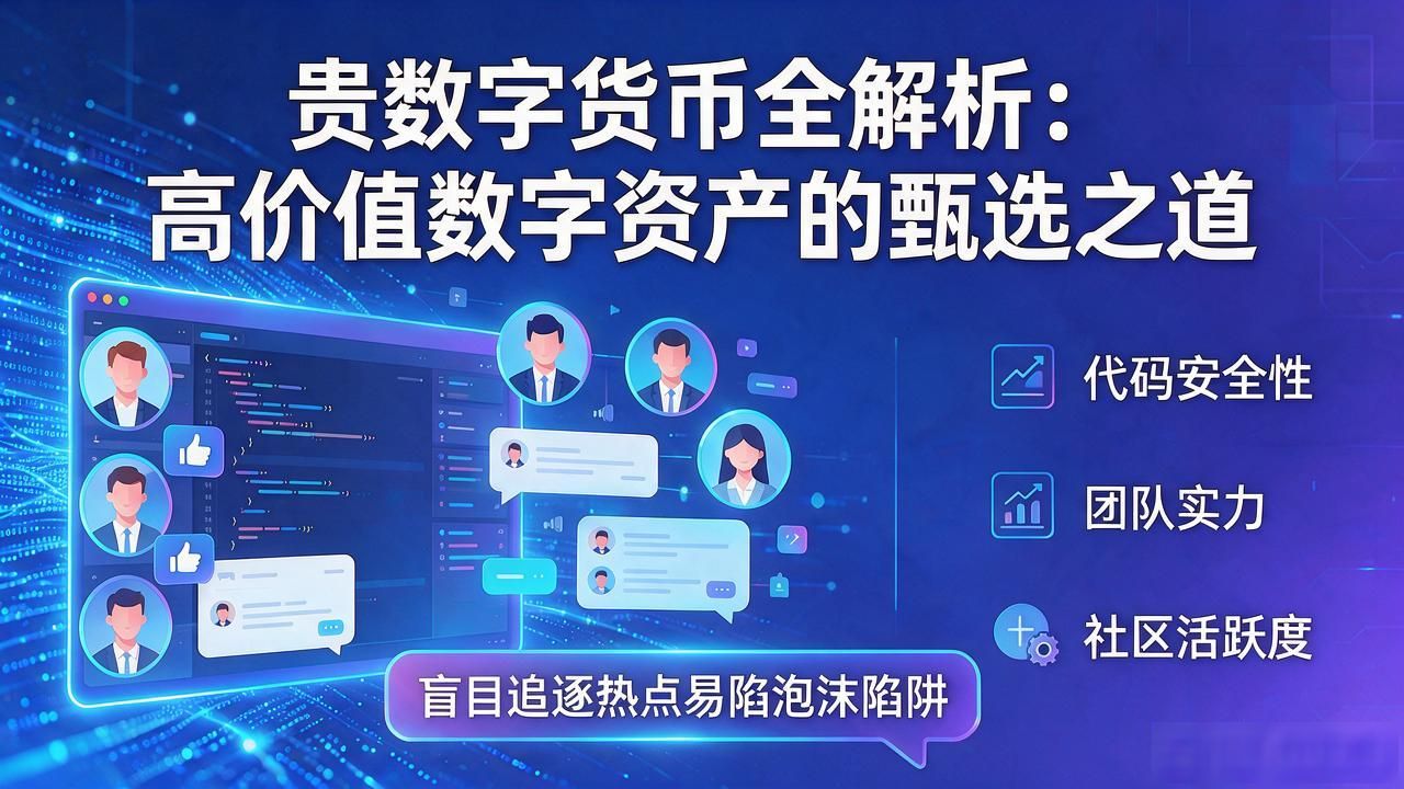 贵数字货币全解析：高价值数字资产的甄选之道