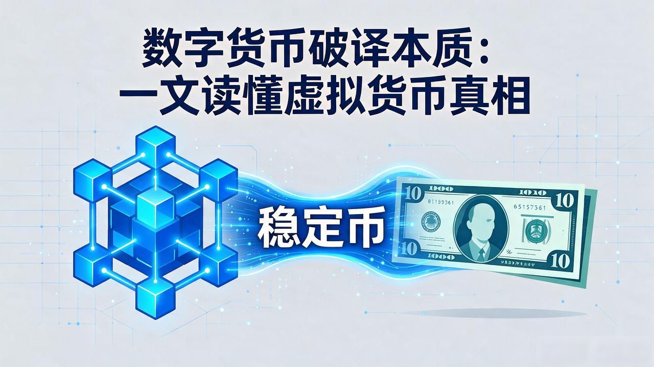 数字货币破译本质：一文读懂虚拟货币真相