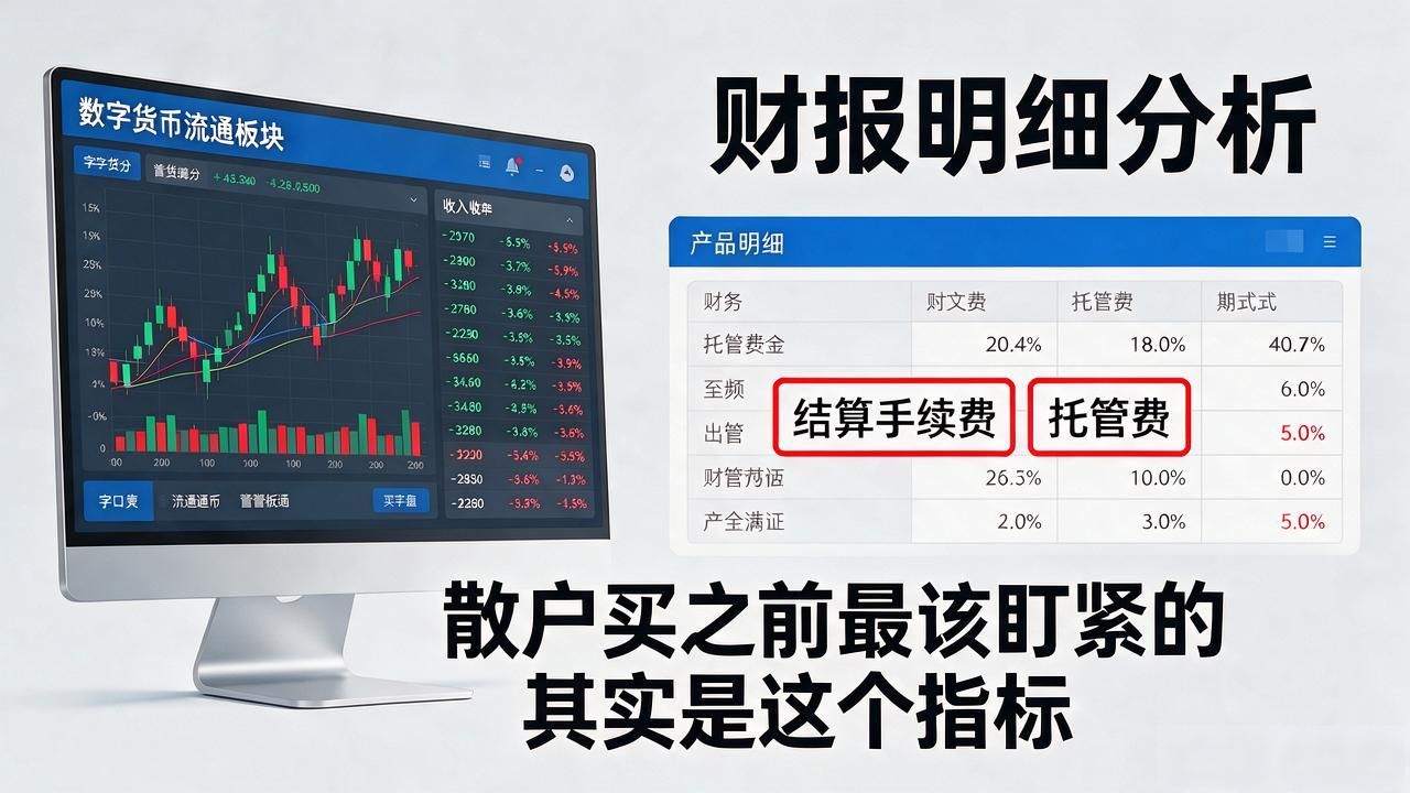 数字货币流通板块股票，散户买之前最该盯紧的其实是这个指标