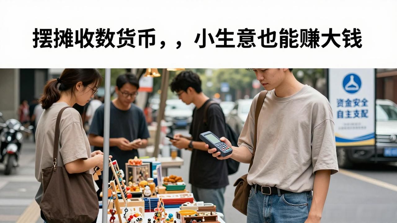 数字货币在地摊经济中的优势_数字货币地摊经济_数字货币改变地摊经济玩法
