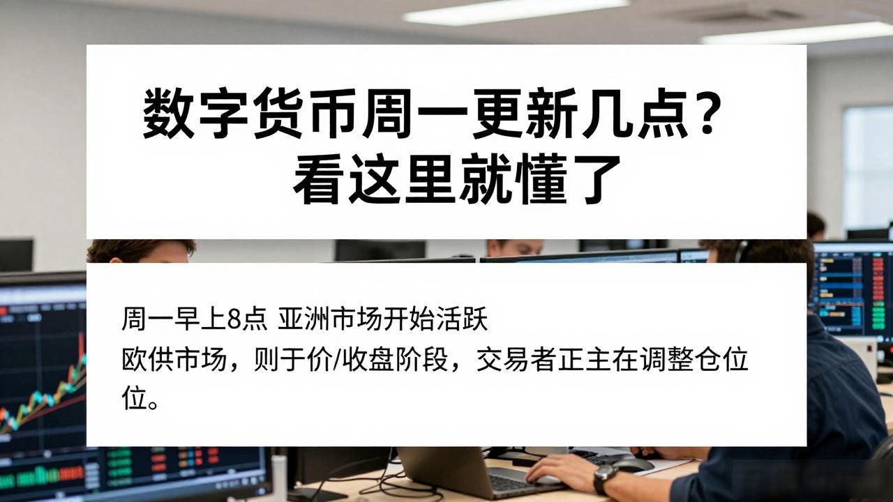 主流交易所新币公告时间_数字货币周一几点更新_数字货币更新时间