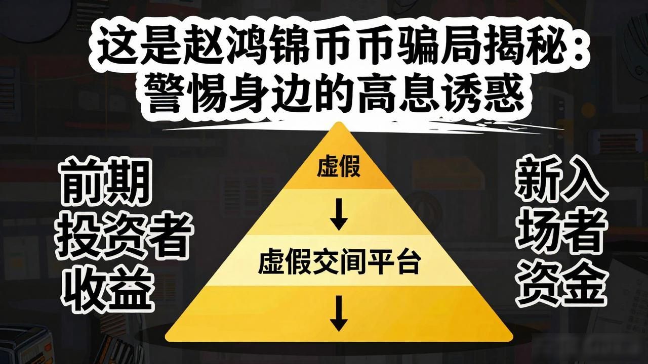 这是赵鸿鸣数字货币骗局揭秘：警惕身边的高息诱惑
