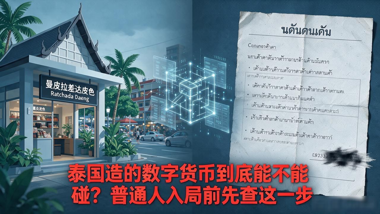 泰国制造的数字货币_泰国数字货币项目_曼谷金融科技投资风险