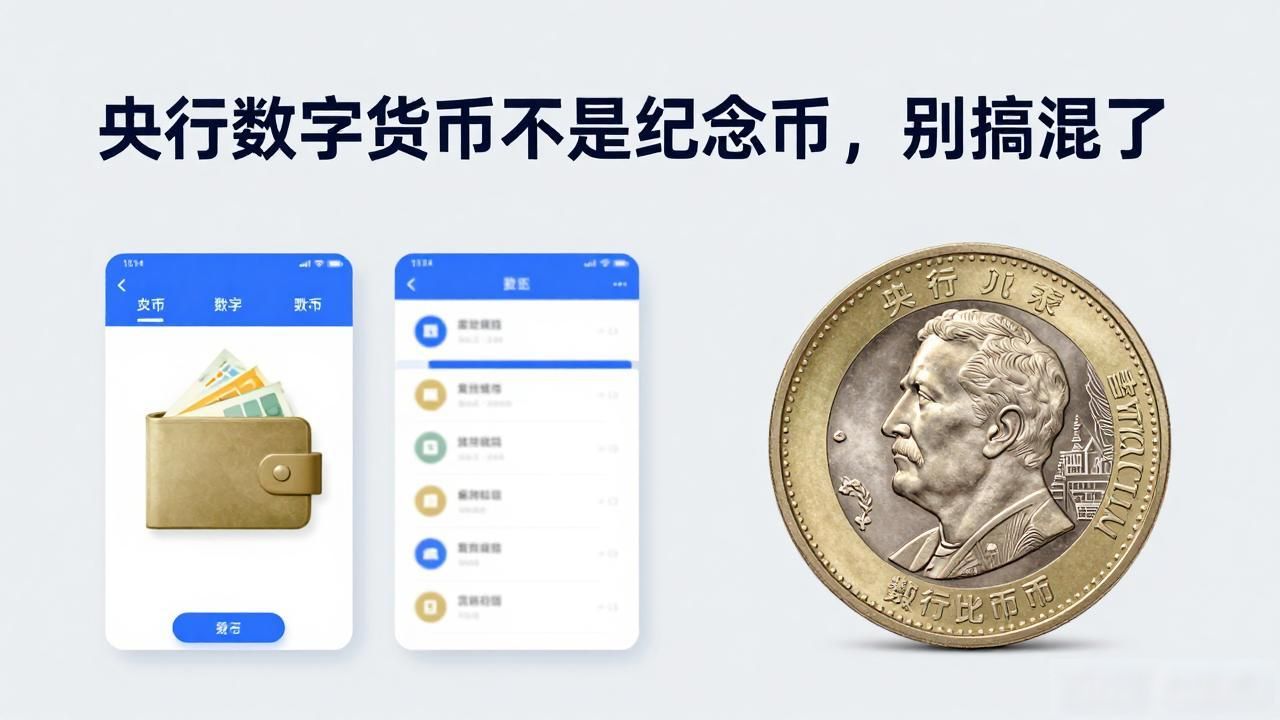 央行数字货币与纪念币区别_央行数字货币用途_央行数字货币是纪念币