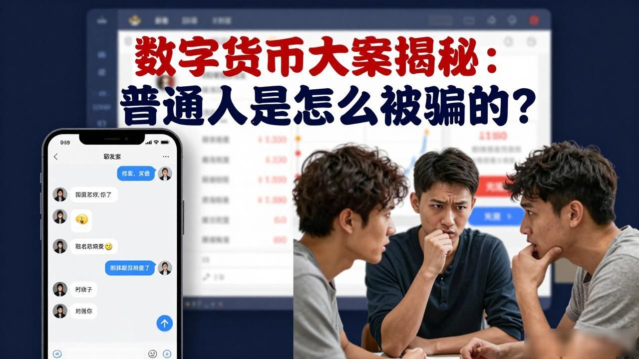 数字货币骗局_杀猪盘感情诱导_数字货币骗局大案真相