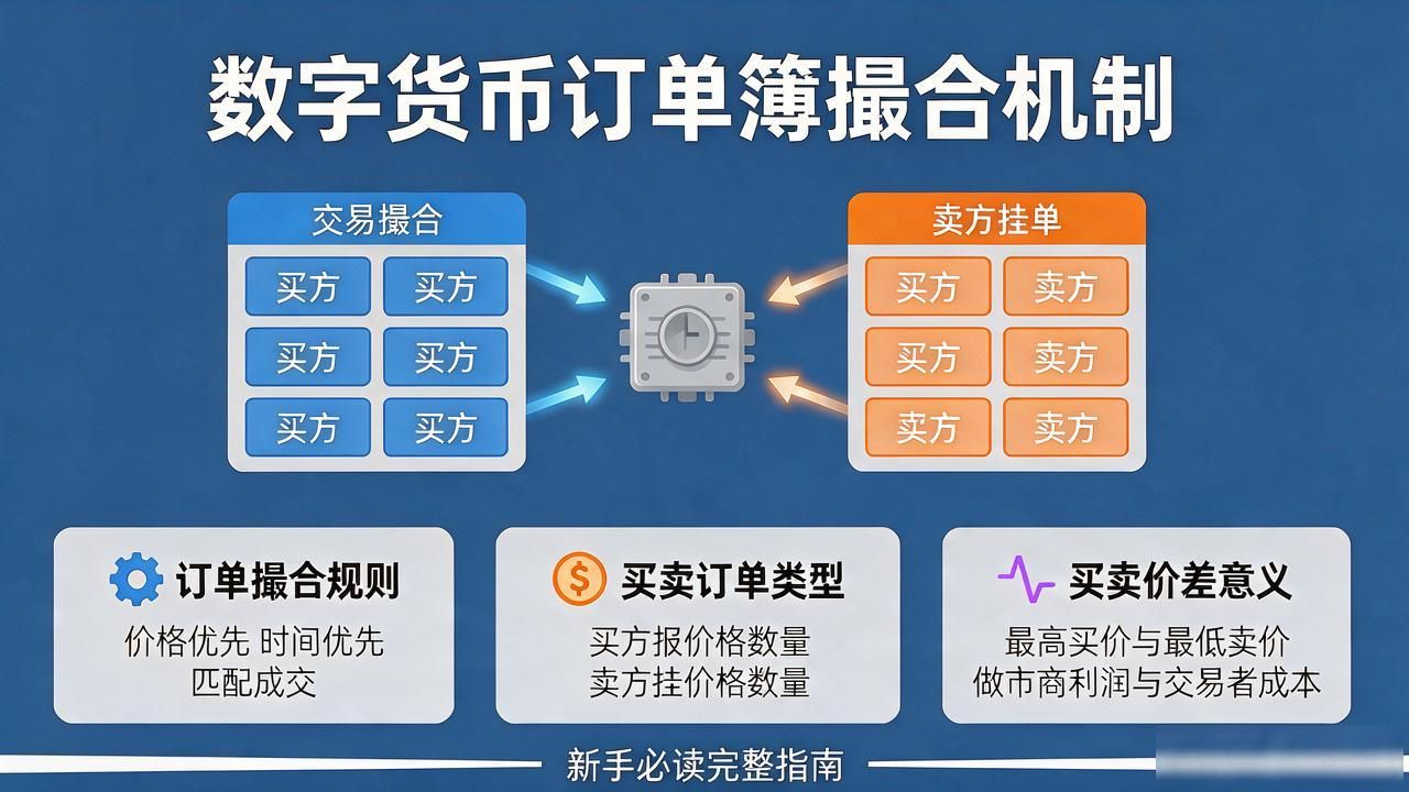 数字货币交易市场结构_撮合机制原理_数字货币交易底层逻辑